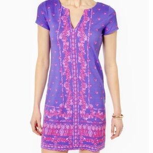 NWT Lilly Pulitzer Sz XS Sophiletta Dress UPF50+ Mystical Purple